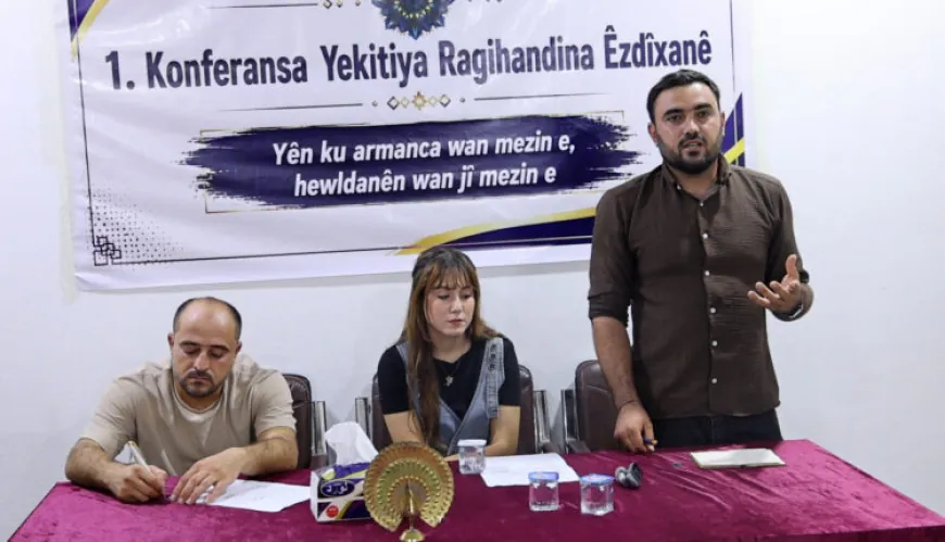 Şengal’de Êzîdîlerin hakikatini dünyaya taşıyacak basın örgütlenmesi için konferans