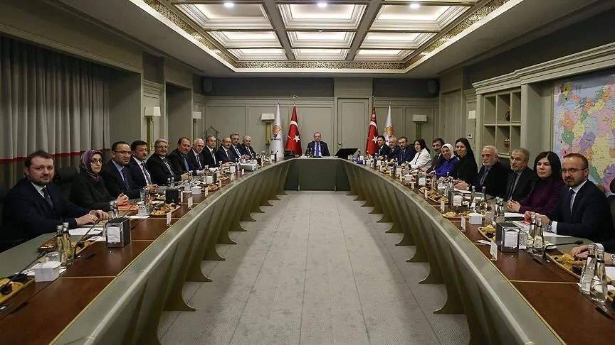 Çerçeve yasa teklifinin ardından AK Parti MKYK toplandı