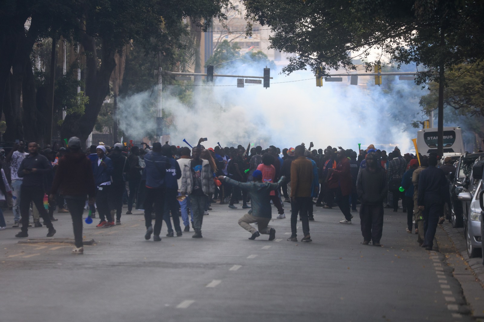 Kenya’da vergi artışını protesto eden esnaflara polis müdahalesi