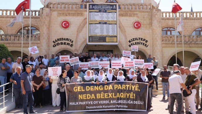 İhraç edilen Kızıltepe Belediye Başkanı Zeyni İpek’in istifası istendi: ‘Halkın iradesine saygı duy’