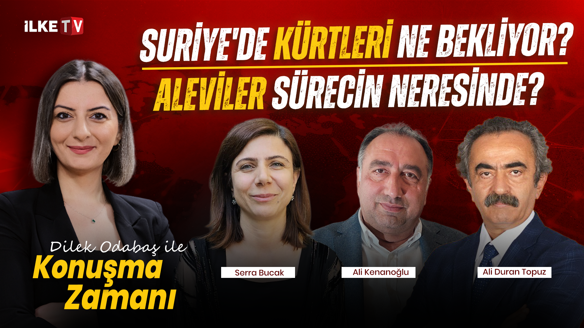 📹Suriye’de Kürtleri Ne Bekliyor, Aleviler Sürecin Neresinde? #KonuşmaZamanı