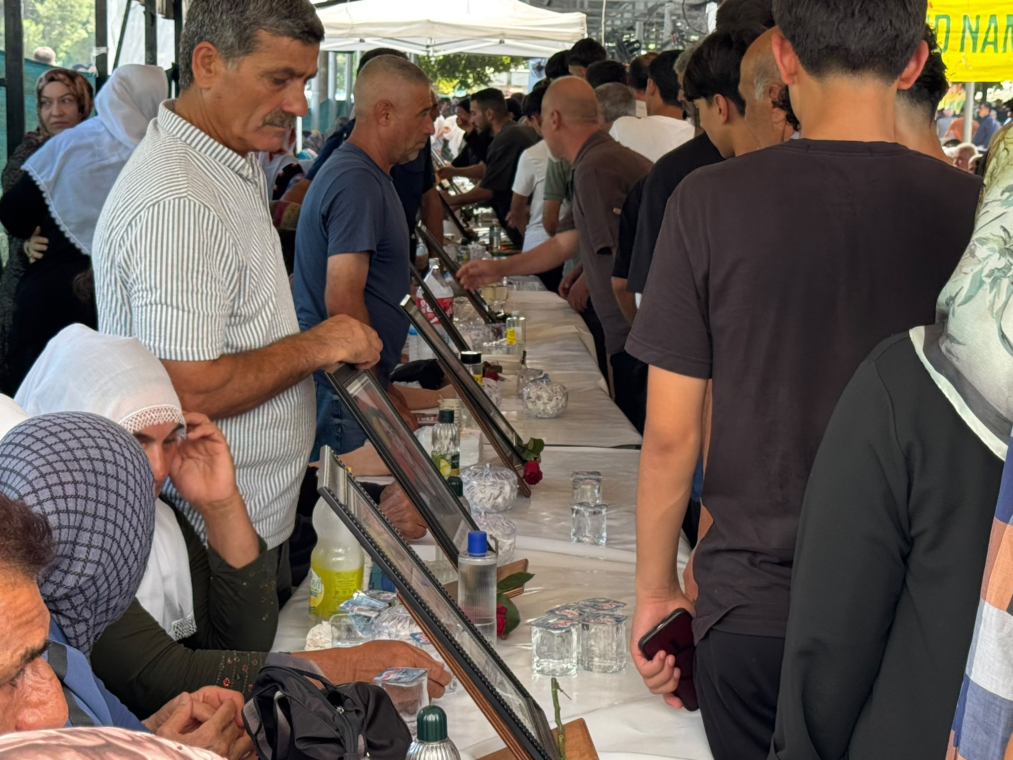 Koşuyolu Parkı’ndaki taziyede talep ortak: ‘Barış gelsin, acılar bir daha yaşanmasın’