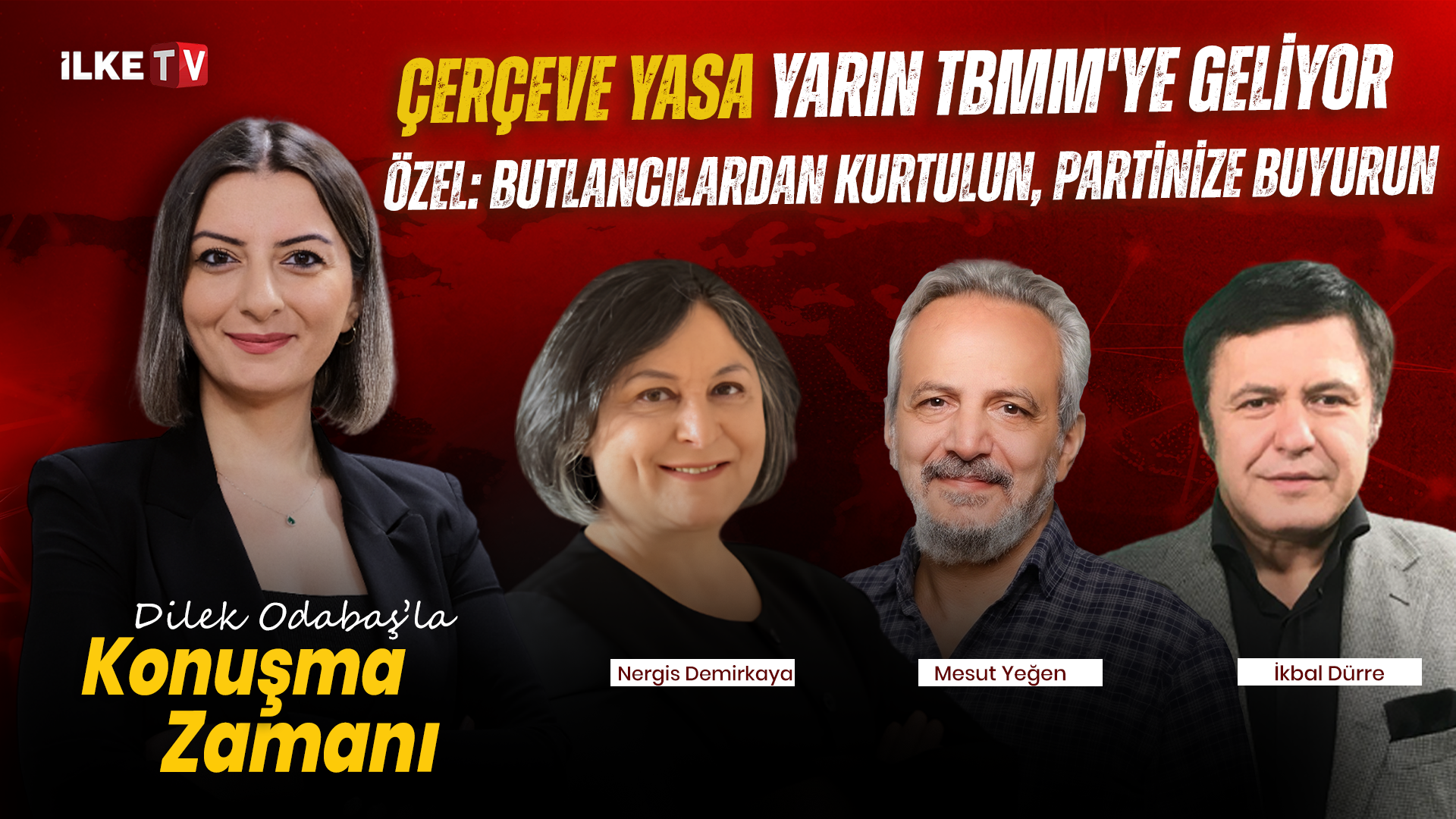 📹Çerçeve yasa yarın TBMM’ye geliyor