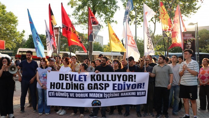 Madencilerin gözaltına alınmasına tepki: ‘Eylemlerimizi ancak hakkımızı vererek sonlandırabilirsiniz’
