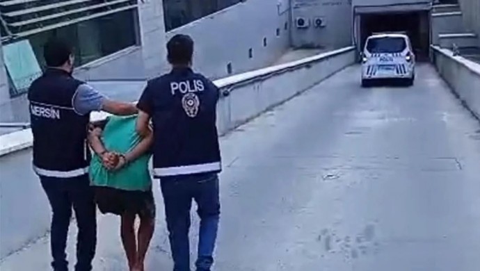 Mersin’de çocuğa şiddet uygulayan fail tutuklandı