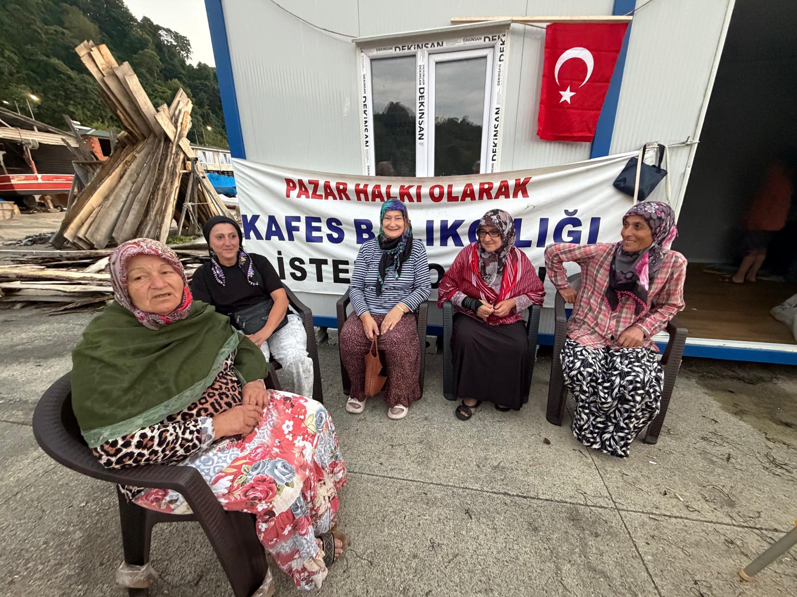 Rize’de kadın balıkçıların eylemi 54’üncü gününde: ‘Bilimsel görüşler, görünmez eller tarafından örtbas edildi’