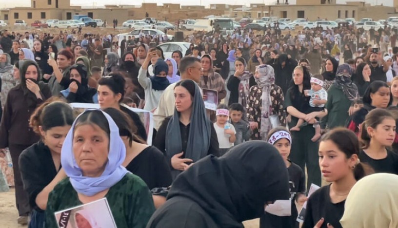 Şengal’de bayram yerine yas: Fermanın 12. yılında kayıplar anıldı