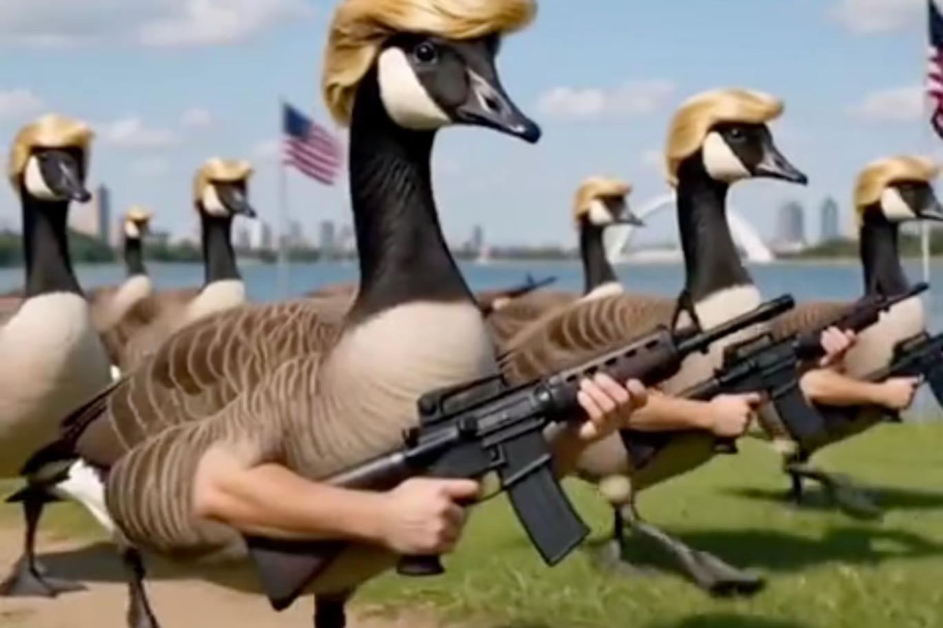 Trump’tan Kanada’ya yönelik yeni paylaşım: Silahlı ‘Donald Duck’ ordusu