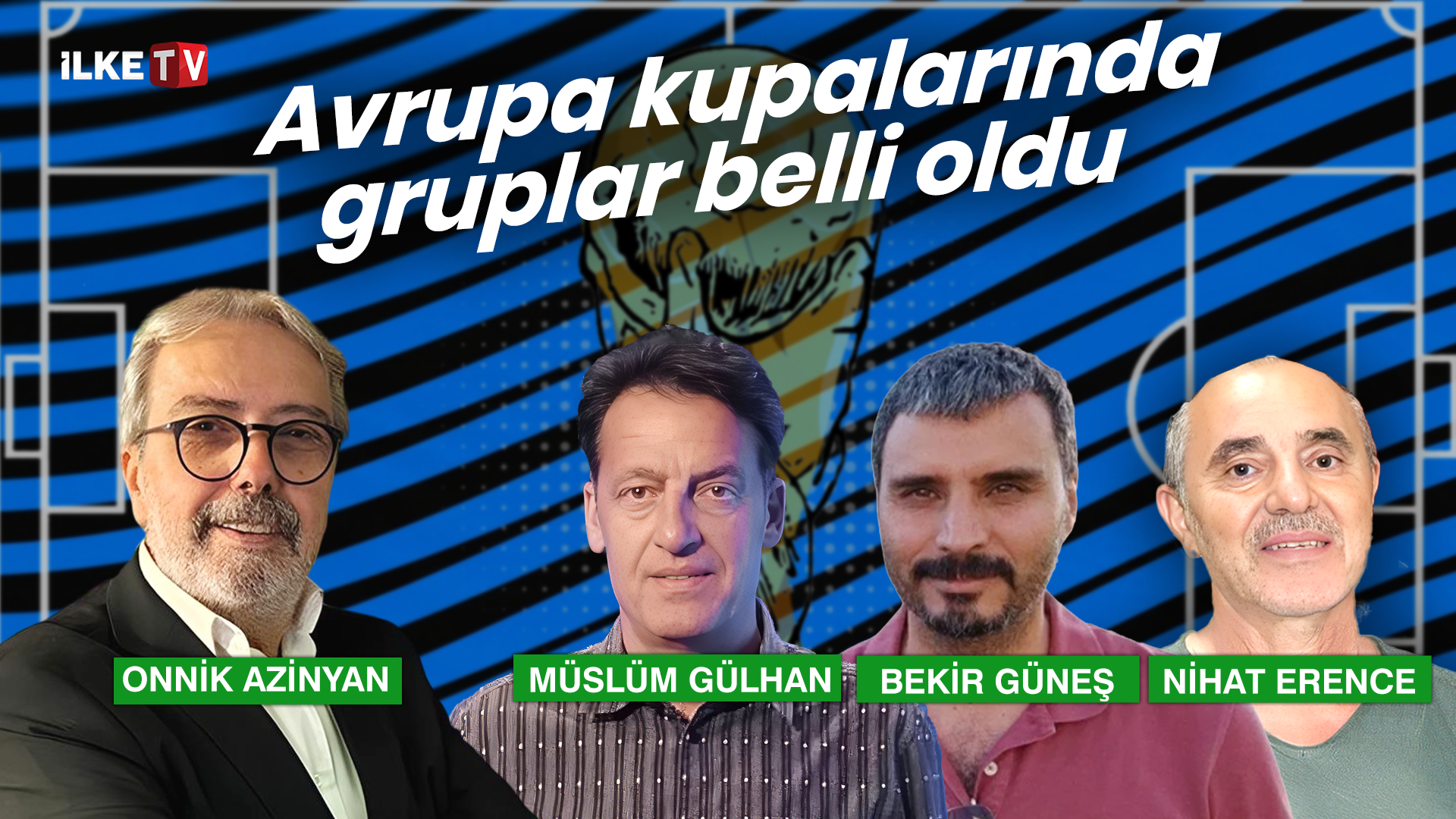 📹Avrupa kupalarında gruplar belli oldu