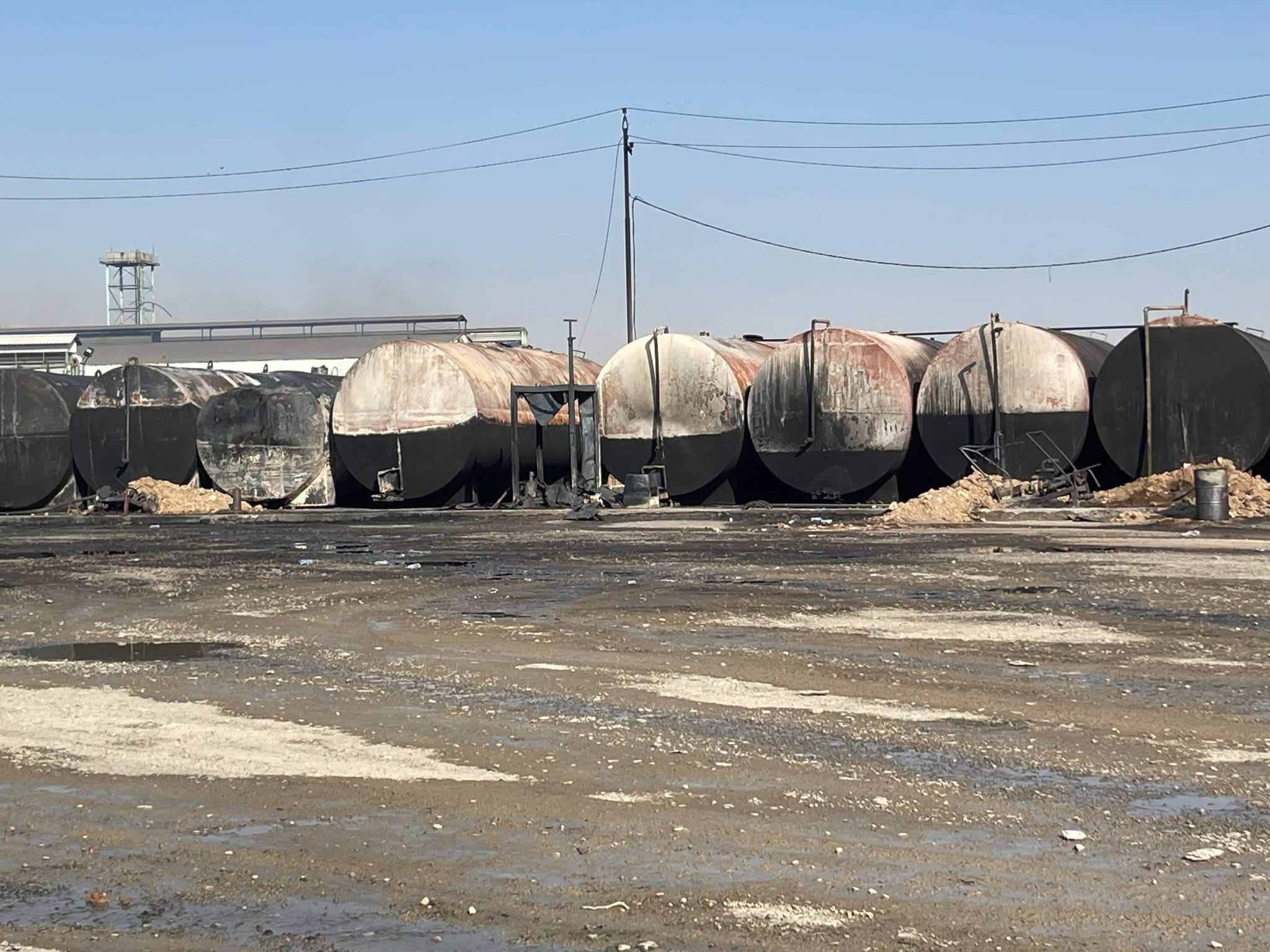 Süleymaniye’de akaryakıt deposunda yangın: 25 yaralı