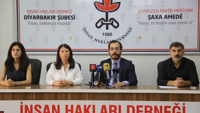 6 ayda en az 1.804 hak ihlali: İHD Diyarbakır Şubesi’nden rapor
