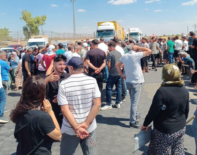 Nusaybin’de 3 gündür elektrik yok: Yurttaşlar yolu trafiğe kapattı