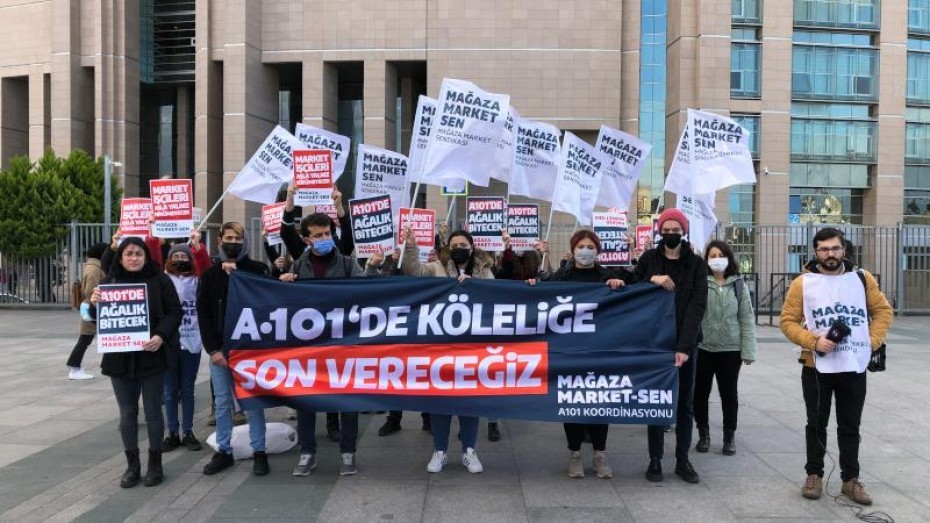 A101 çalışanları, daha iyi çalışma şartları için örgütleniyor