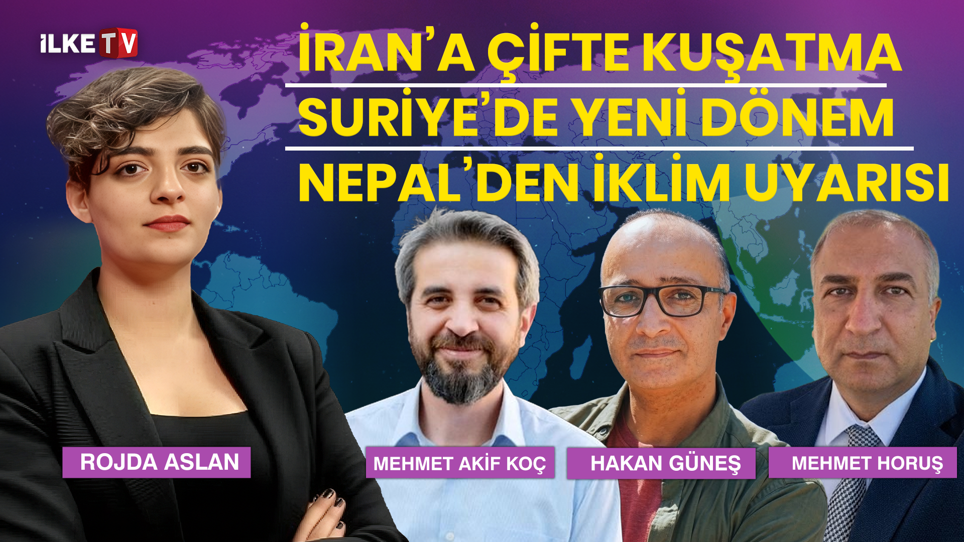 📹İran’a çifte kuşatma,Suriye’de yeni dönem #DünyaHali