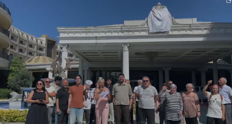 Grand Thermal Otel’de işten çıkarılan 110 işçi haklarını arıyor: ‘Sadece hakkımızı istiyoruz’