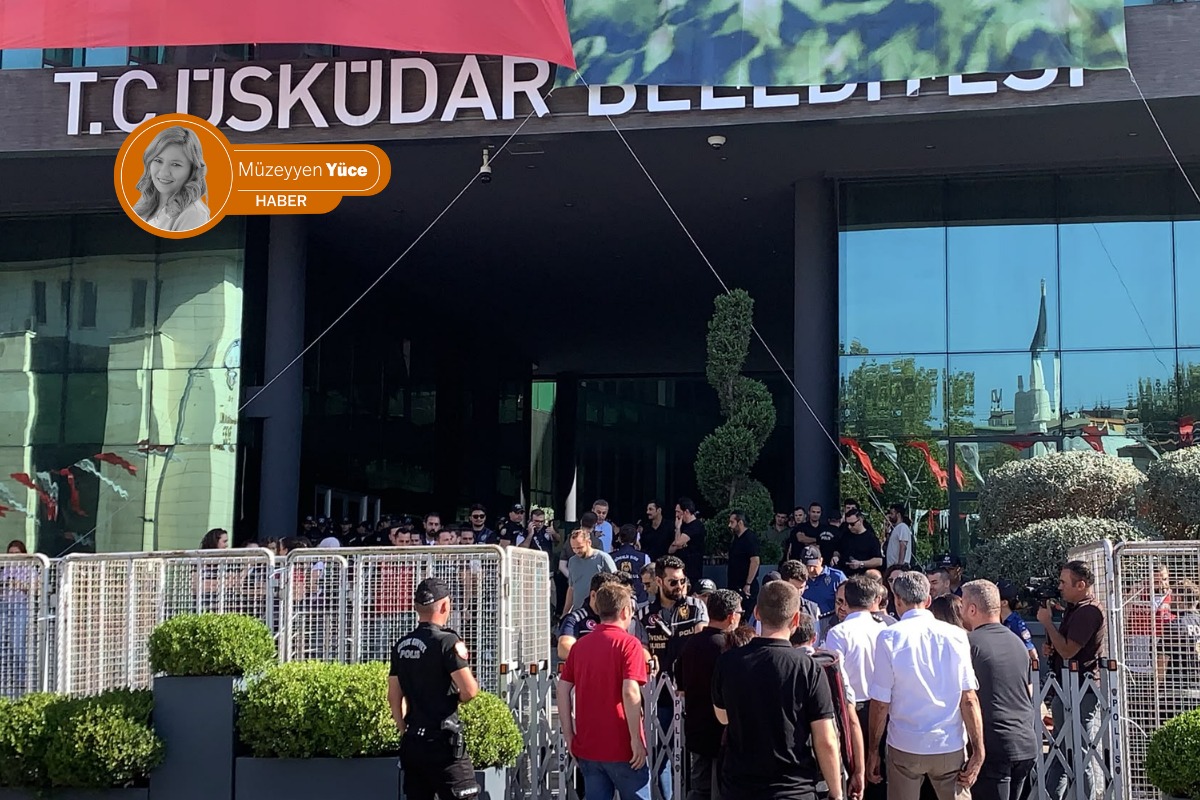 Üsküdar Belediyesi’nde kritik seçim: Bina çevresi polis ablukasında