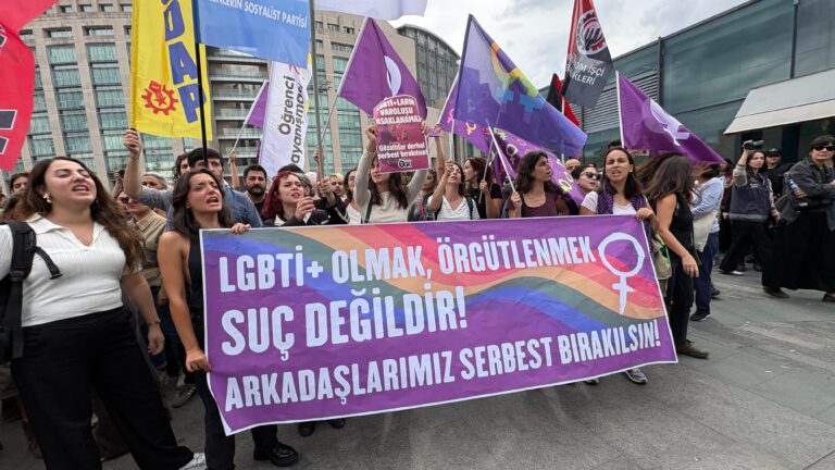 Çağlayan’da LGBTİ+ operasyonlarını protesto ederken gözaltına alınanlar serbest bırakıldı