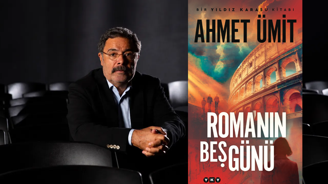 Ahmet Ümit’in yeni romanı ‘Roma’nın Beş Günü’ 1 Ekim’de okurla buluşacak
