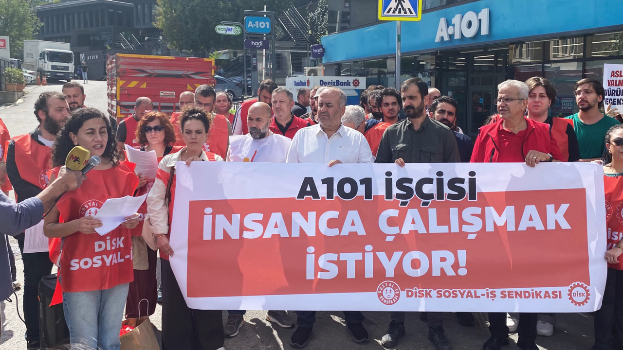 A101 çalışanları, daha iyi çalışma şartları için örgütleniyor