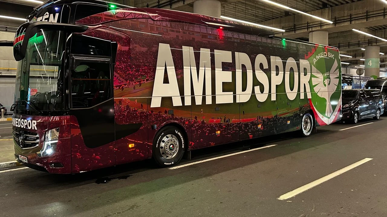 Amedspor kafilesi Kasımpaşa maçı için İstanbul’da
