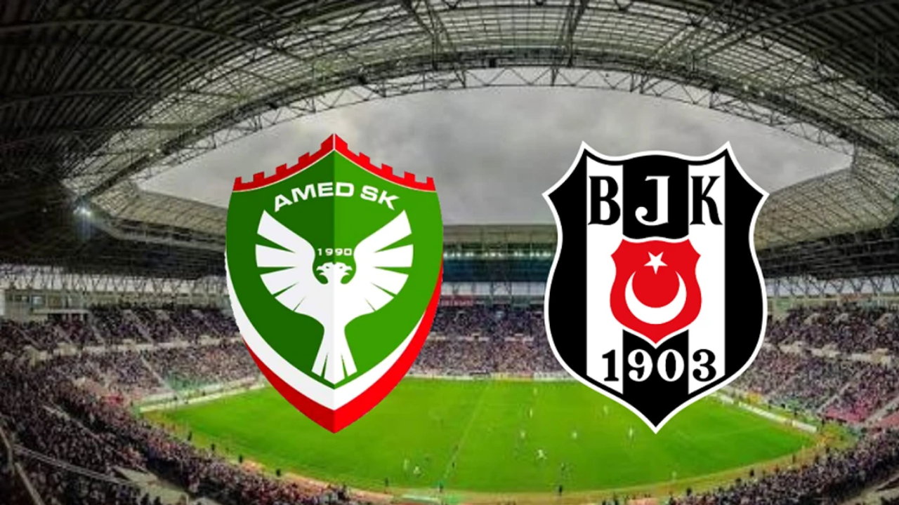 Amedspor’da Beşiktaş maçı heyecanı: Hedef bir şampiyonu daha yenmek