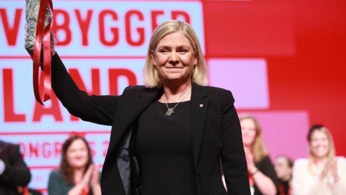 İsveç’te hükümeti kurma görevi Sosyal Demokrat lider Magdalena Andersson’a verildi