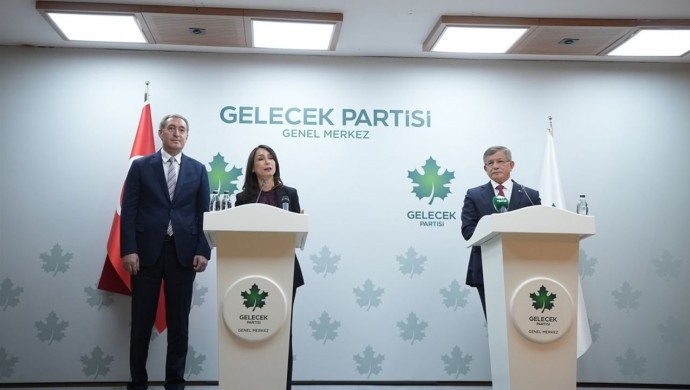Tülay Hatimoğulları ve Bakırhan’dan Davutoğlu’na destek telefonu