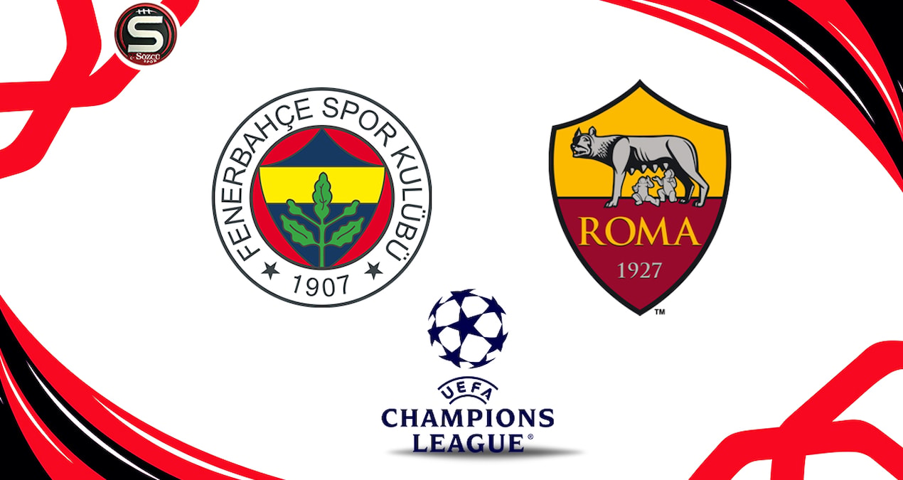 UEFA Şampiyonlar Ligi | İlk devre sona erdi Fenerbahçe: 0 – Roma: 1