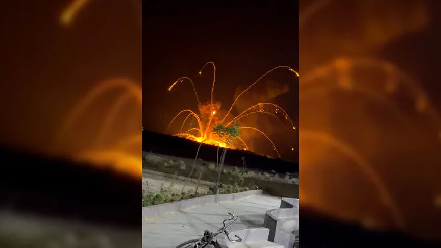 Halep’te askeri sahada patlama: 4 yaralı