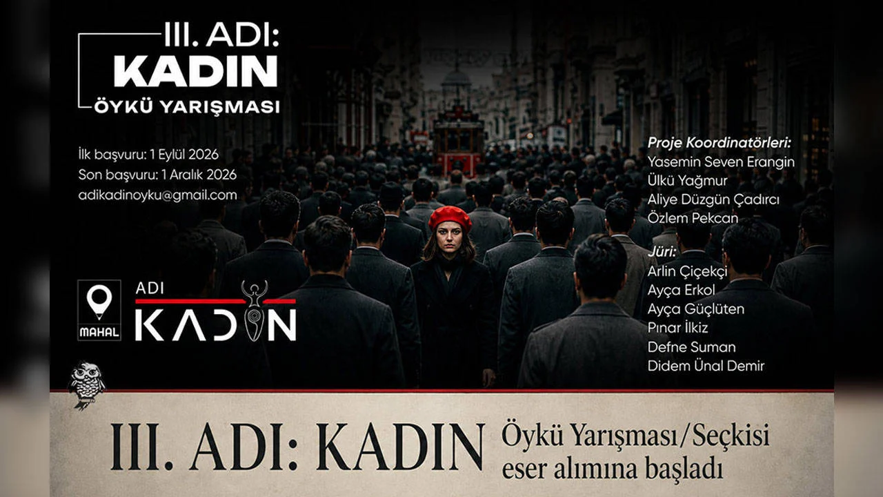 Kadın Öykü Yarışması için eser alımı başladı