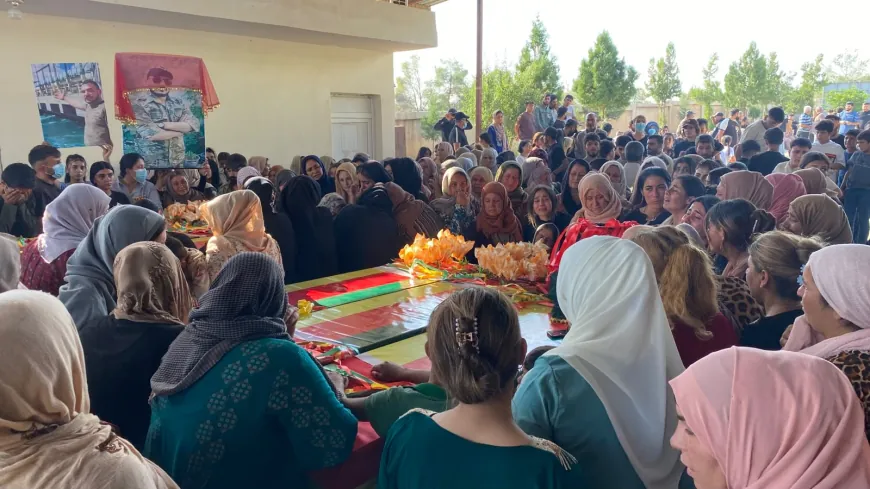Kobani’de cezaevi yangınında ölen 9 kişi toprağa verildi