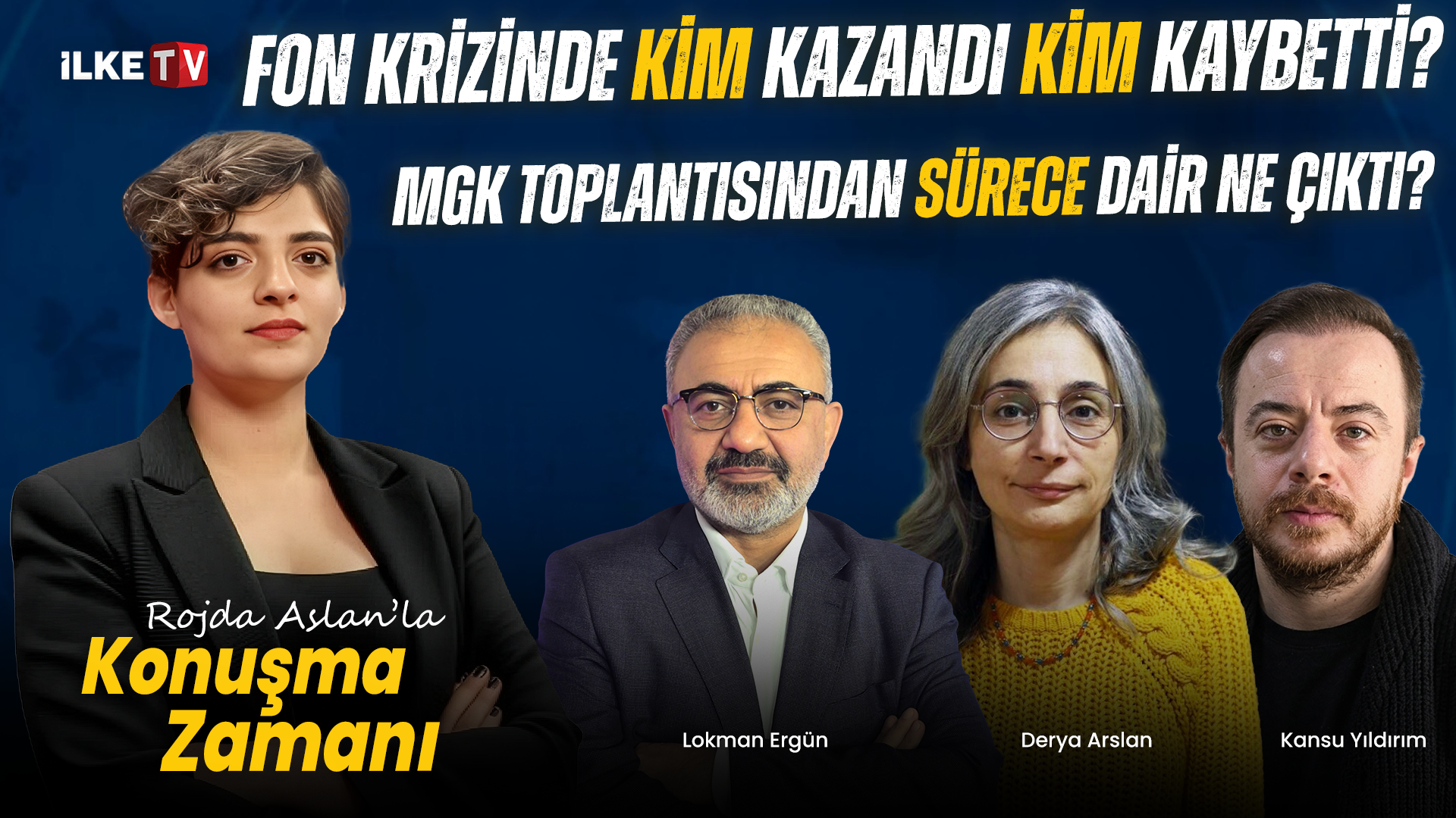 📹Fon krizi; MGK toplantısı; Irak’ta silahsızlanma #KonuşmaZamanı