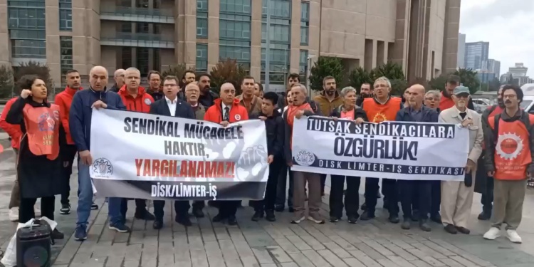 8 aydır tutuklu olan Limter-İş Başkanı Yurtsever tahliye edildi
