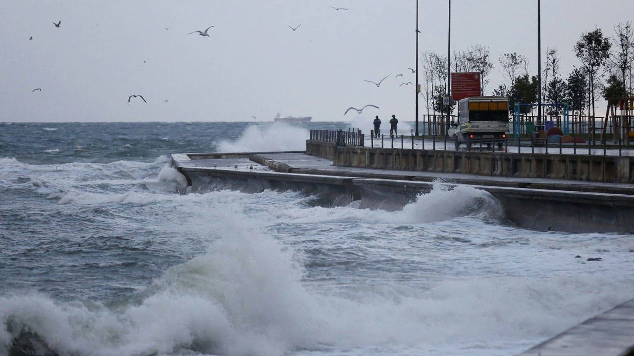 Marmara denizi için fırtına uyarısı