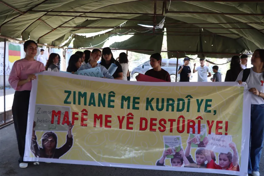 Rojava’da Kürtçe eğitime sınırlamaya karşı tepkiler büyüyor: ‘Dilimiz varlığımızdır’