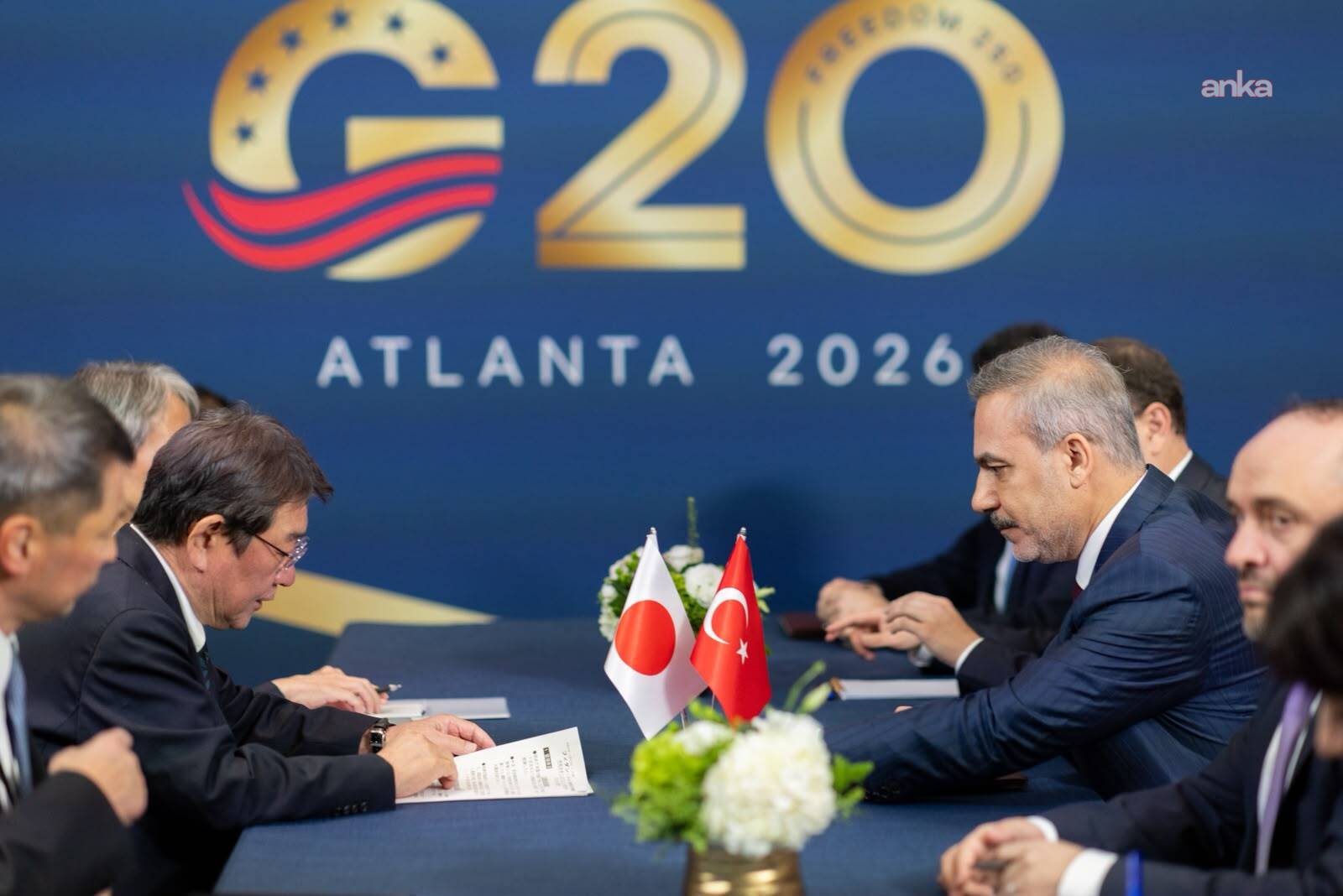 Fidan, Atlanta’da G20 toplantısında: Japonya ile karşılıklı yatırımlar gündemde