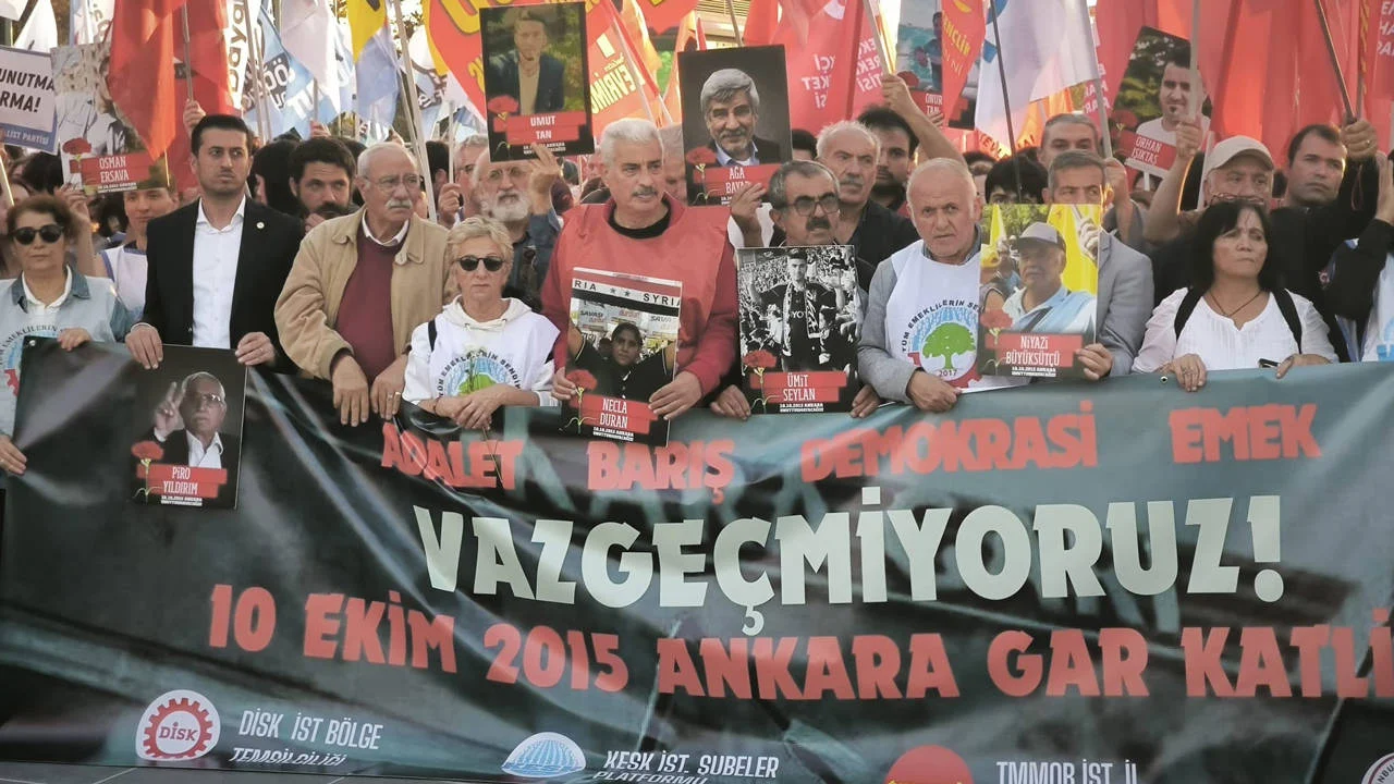 10 Ekim Katliamı’nın 11’inci yılı | Kadıköy’de adalet çağrısı: ‘Ankara’yı unutmadık’