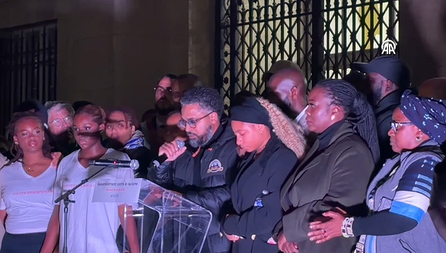 Fransa’da ırkçı cinayete karşı Saint-Denis kentinde protesto: ‘Pengo için adalet’