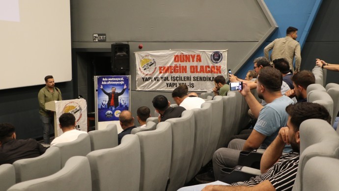 Diyarbakırlı inşaat işçileri zaferin ardından bir araya geldi: ‘Hakkımız olanı mücadele ederek aldık’
