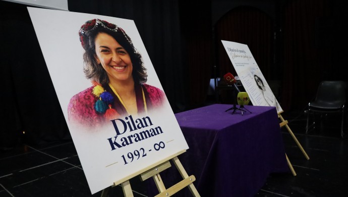 Dilan Karaman İstanbul’da anıldı: ‘Hepimiz Dilan’a borçluyuz’