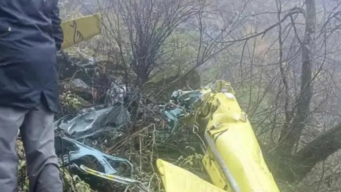 Hindistan’da helikopter düştü: 6 kişi hayatını kaybetti