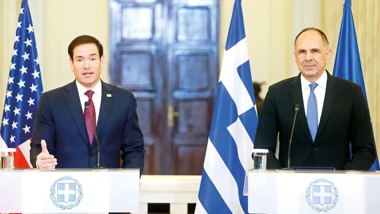 ABD Dışişleri Bakanı Rubio, Atina’da: ‘Aşil Kalkanı’ndan sonra 4 milyar dolarlık anlaşma yolda