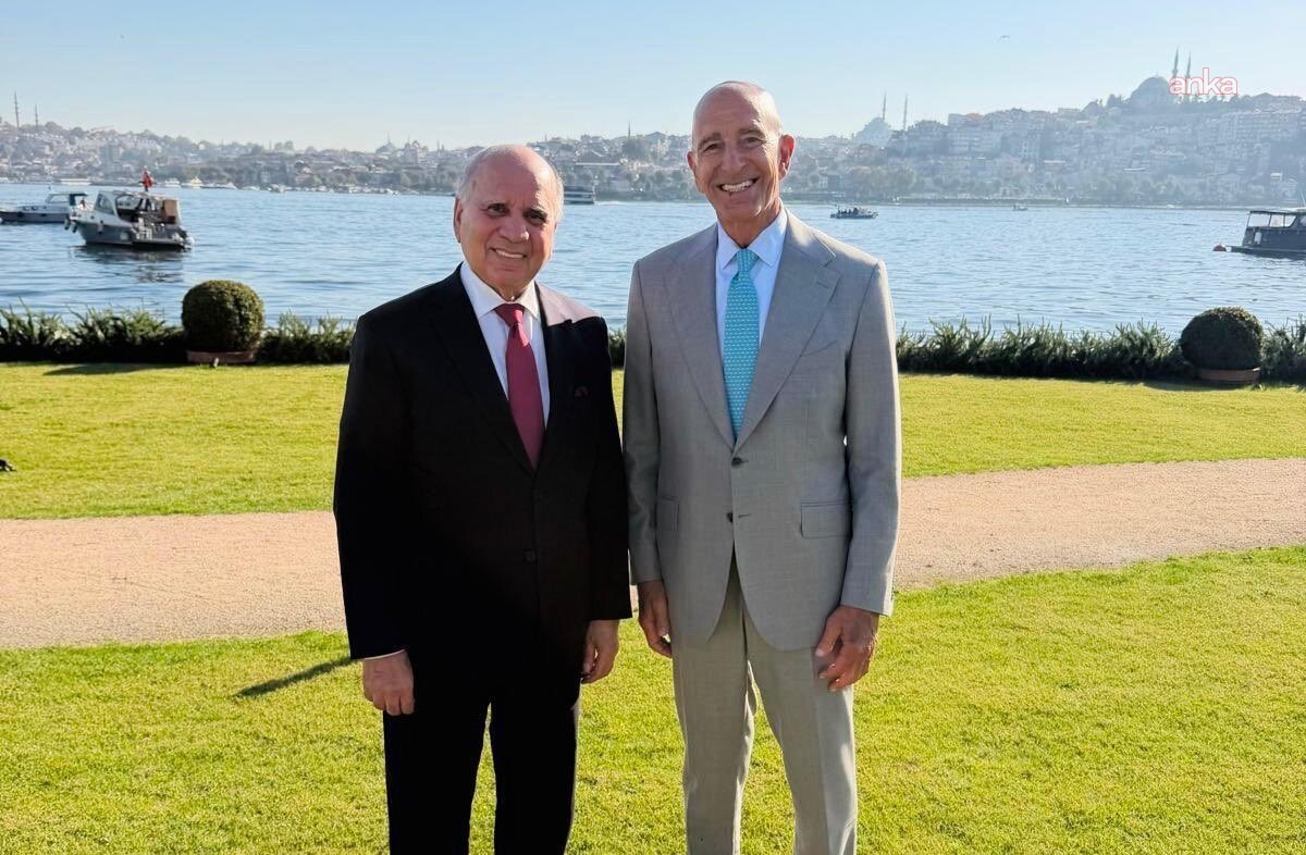 Tom Barrack ile Irak Dışişleri Bakanı Fuad Hüseyin İstanbul’da buluştu