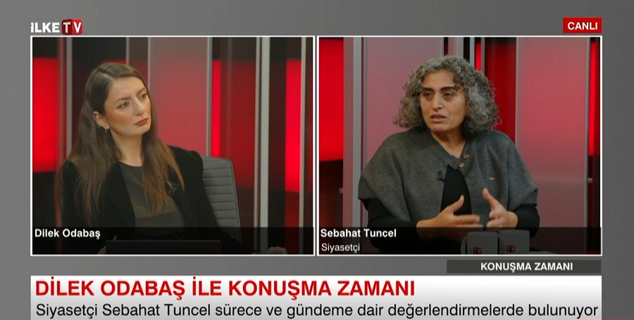 Sebahat Tuncel İlke TV’de: ‘Bir masanın etrafında olmak kıymetli’