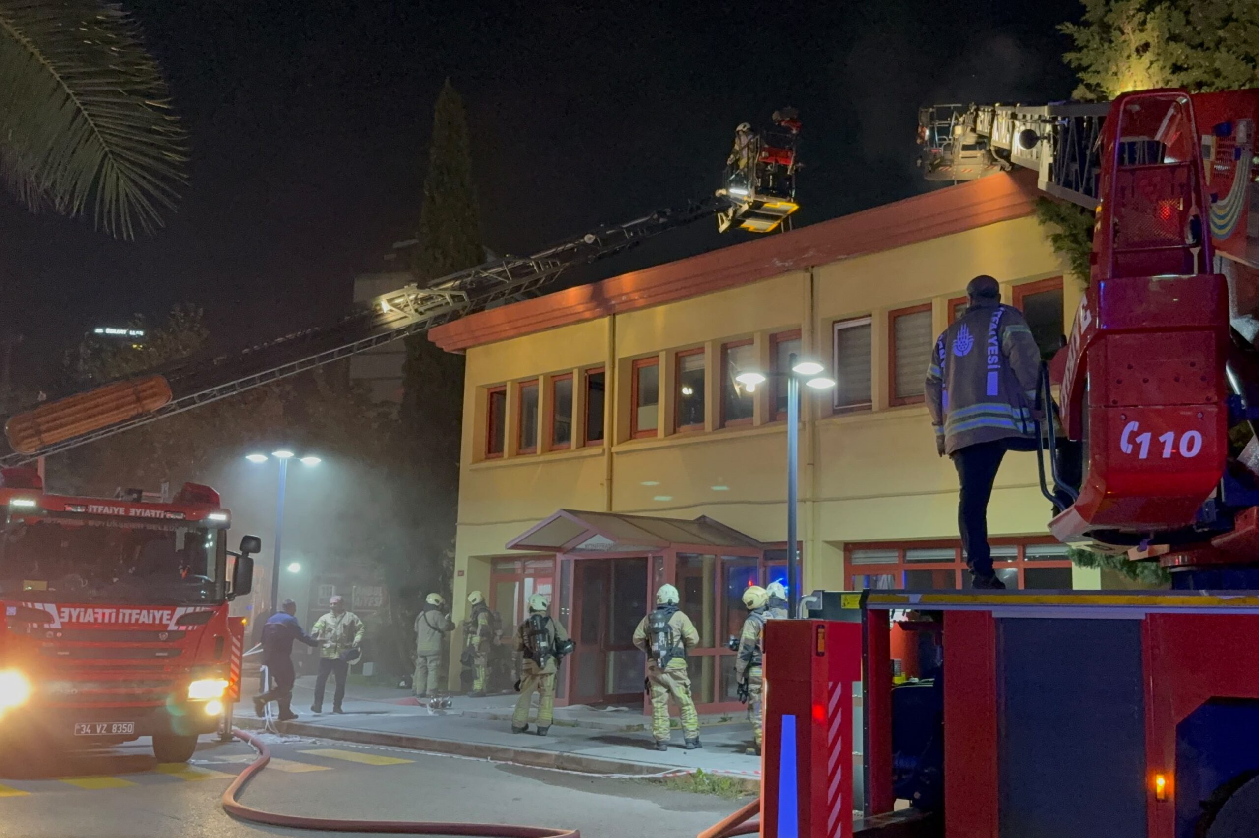 Kartal Koşuyolu Eğitim ve Araştırma Hastanesi’nde çıkan yangın söndürüldü