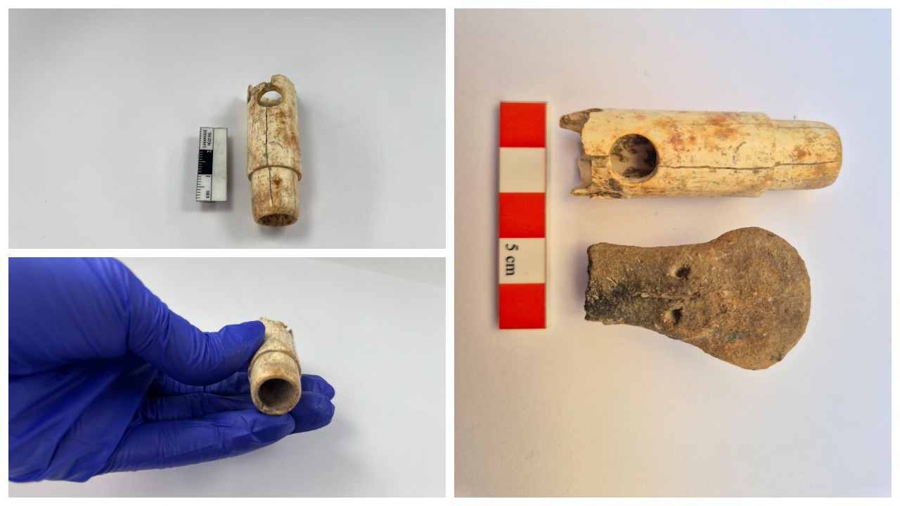 Troya kazılarında 2 bin 800 yıllık kemik flüt bulundu