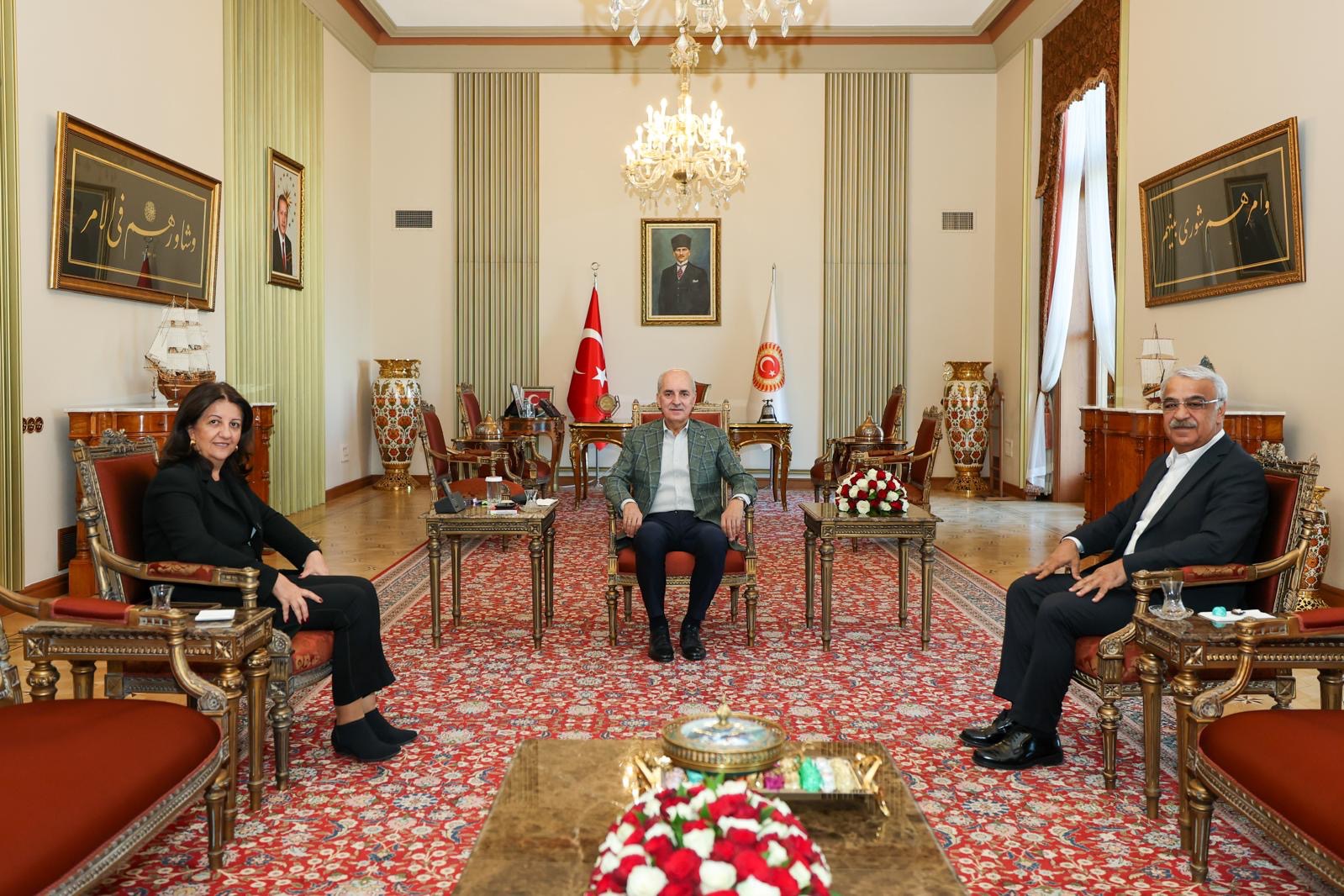 İmralı Heyeti, Kurtulmuş ile görüştü: Süreçte ‘yasal düzenlemeler’ konuşuldu