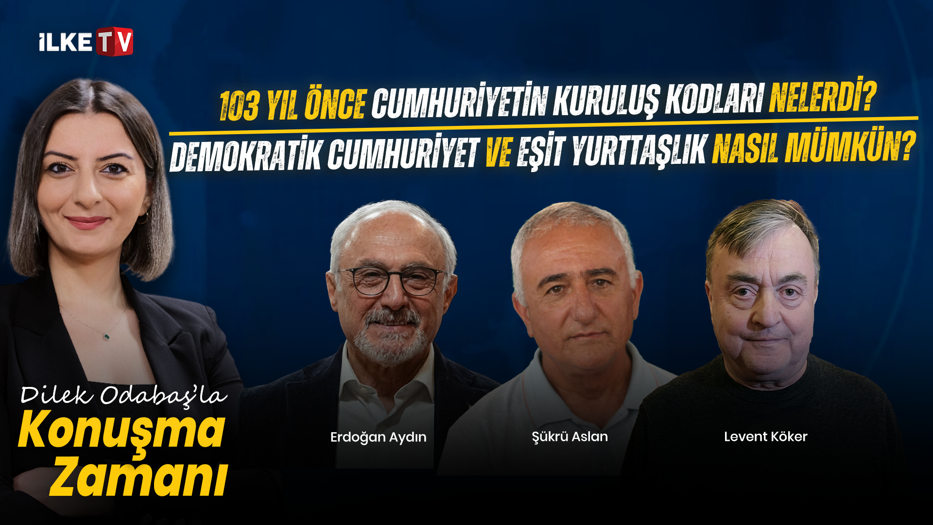 📹Cumhuriyet, 103 yılda toplumla nasıl bir ilişki kurdu? #KonuşmaZamanı