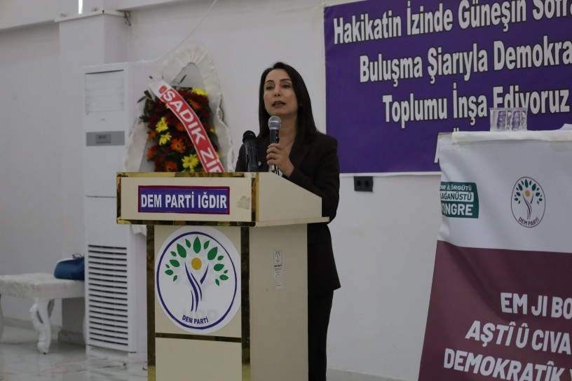 Tülay Hatimoğulları Iğdır’da konuştu: ‘MGK hala neyi bekliyor?’