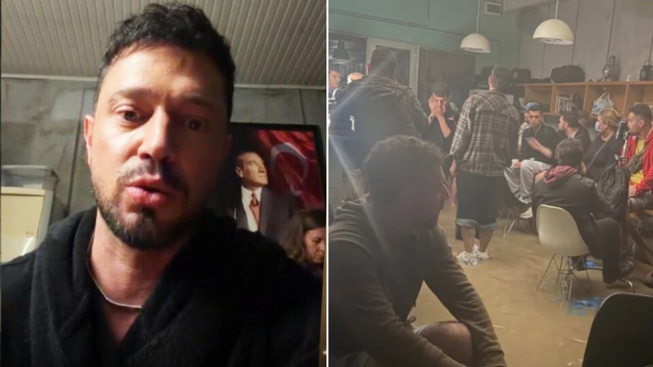 Murat Boz’dan yardım çağrısı: ‘Stüdyoyu su bastı, mahsur kaldık’